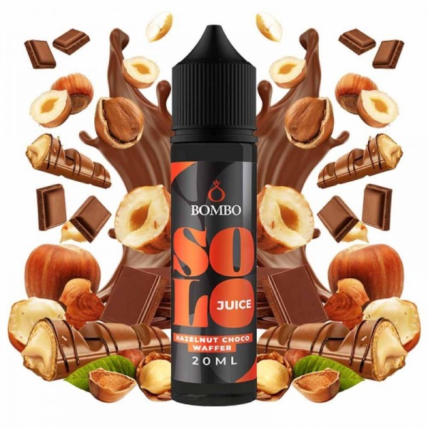 Bombo Solo Juice Hazelnut Choco Waffer 60ml